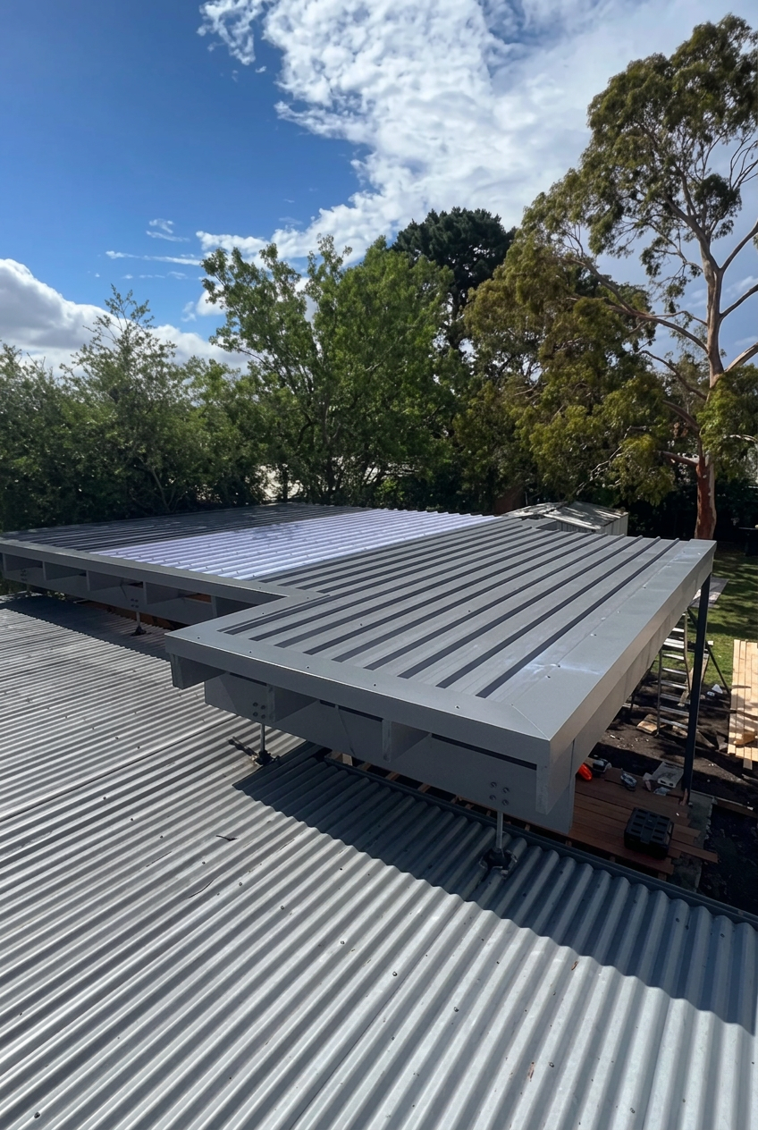 Metal roofing details